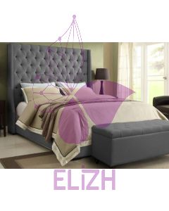 15 Shades of Grey Ottoman Storage