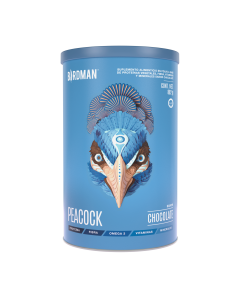 Peacock Plant Meal Proteína en Polvo con 11 Vitaminas & Omega 3 - Chocolate 882 g