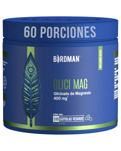 Glicinato de Magnesio 400mg - 240 Cápsulas