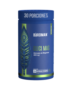 Glicinato de Magnesio 400mg - 120 Cápsulas