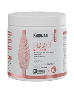 H-Balance - Inositol con Magnesio y Vitaminas - Pink Lemonade - 222g