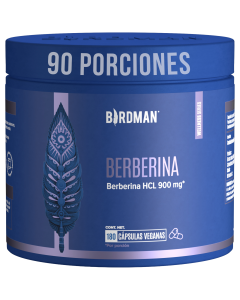 Berberina HCL 900mg - 180 Cápsulas