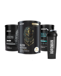 Performance Pack - Falcon Performance 1.140kg + Creatina + BCAAs + Shaker Bundle