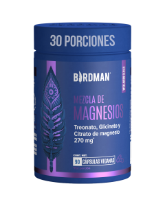 Mag Trifecta 3 en 1 - Glicinato, Treonato y Citrato de Magnesio - 90 Cápsulas - 30 Porciones
